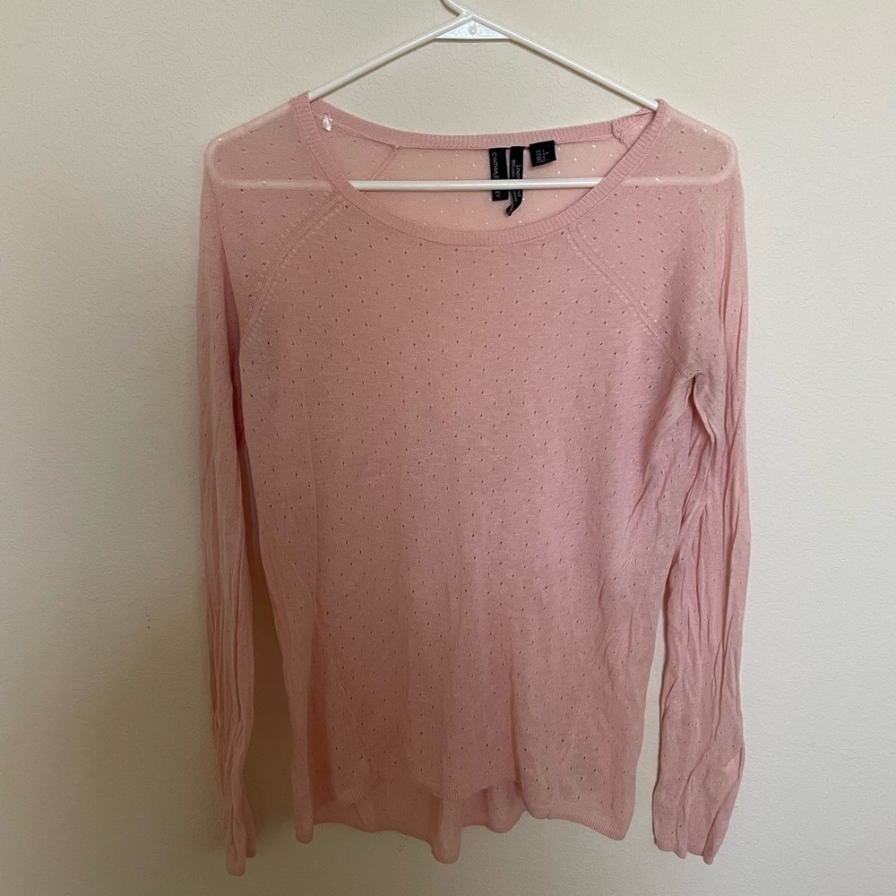 Cynthia Rowley linen lightweight sweater